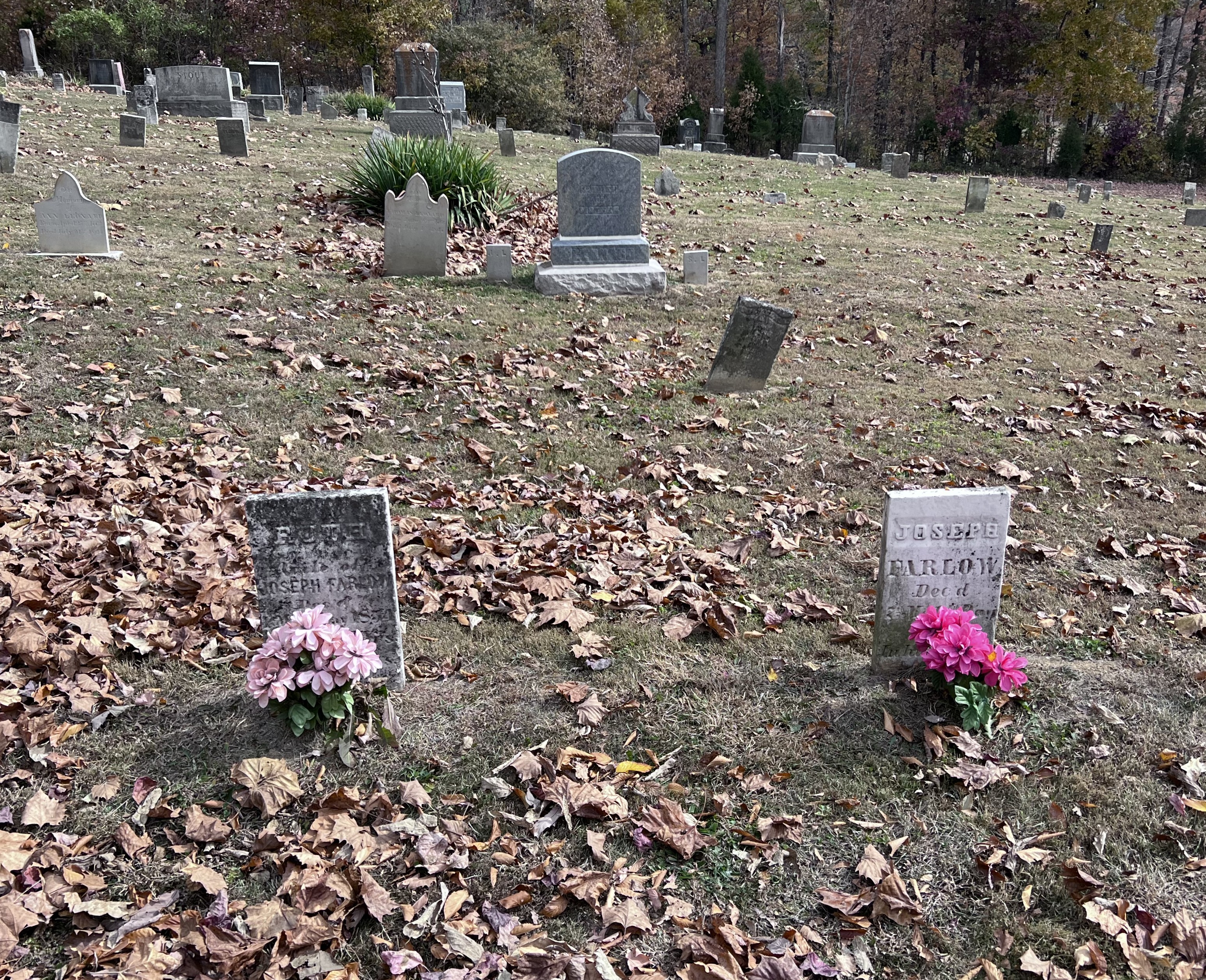 Ruth and Joseph Farlow, original homesteaders
